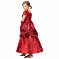 Prinsessenjurk kind baljurk prinses kleedje rood