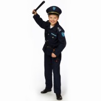 Buitenland onderzeeër Varen Politie kostuum jongens - Politiepak kinderen | Jokershop.be