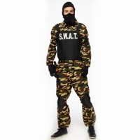 SWAT kostuum heren Camouflage legerpak verkleedkleding