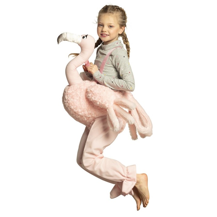 Instap flamingo kostuum kind carnaval