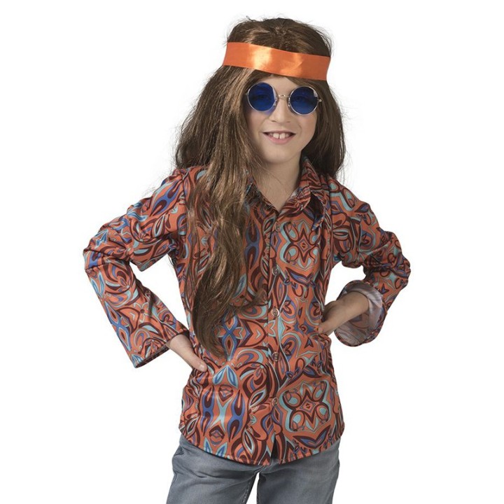 hippie hemd kind carnaval verkleedkleding