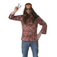hippie hemd heren carnaval verkleedkleding