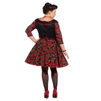 Rockabilly jurk dames vintage kleding Rosie