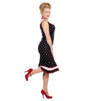 Rockabilly jurk dames vintage kleding polkadots