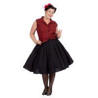 Rockabilly kleding dames grote maten outfit