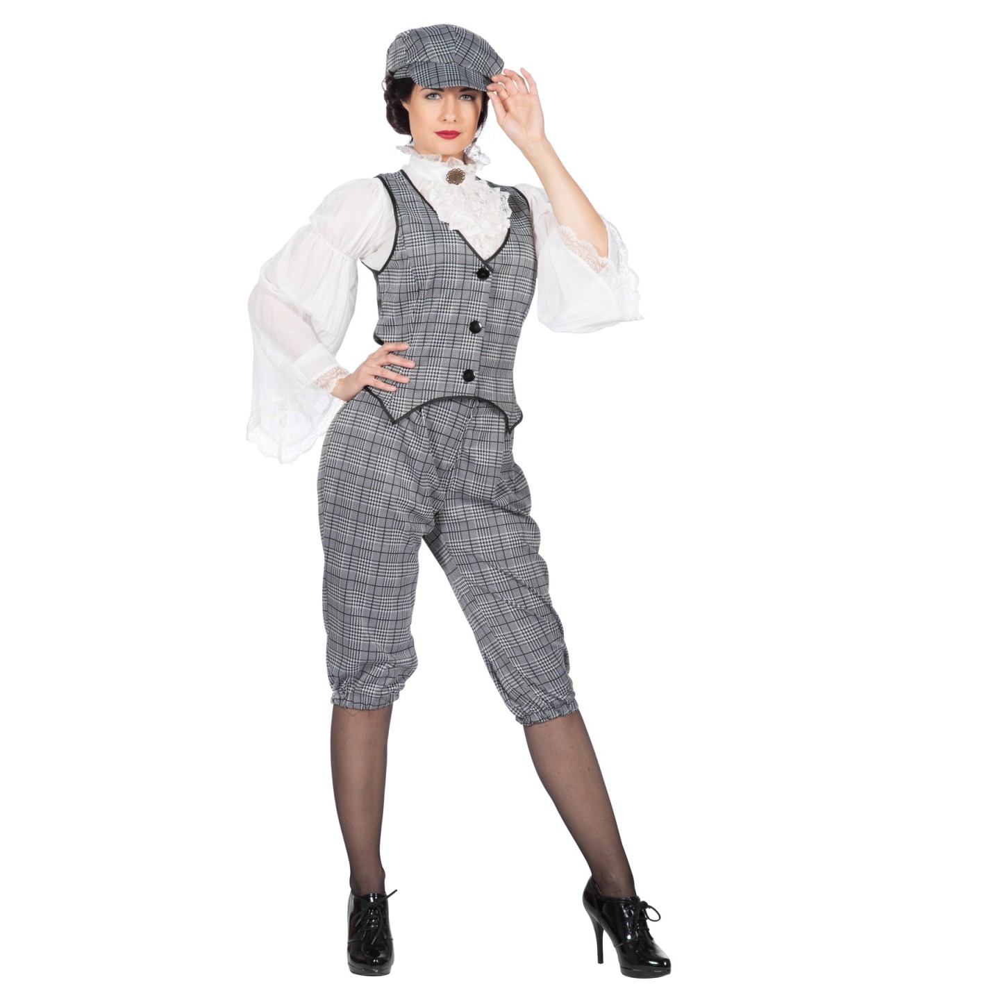 Concessie Beheer piek Peaky Blinders kostuum dames Lizzie | Jokershop.be - Jaren 20 kleding
