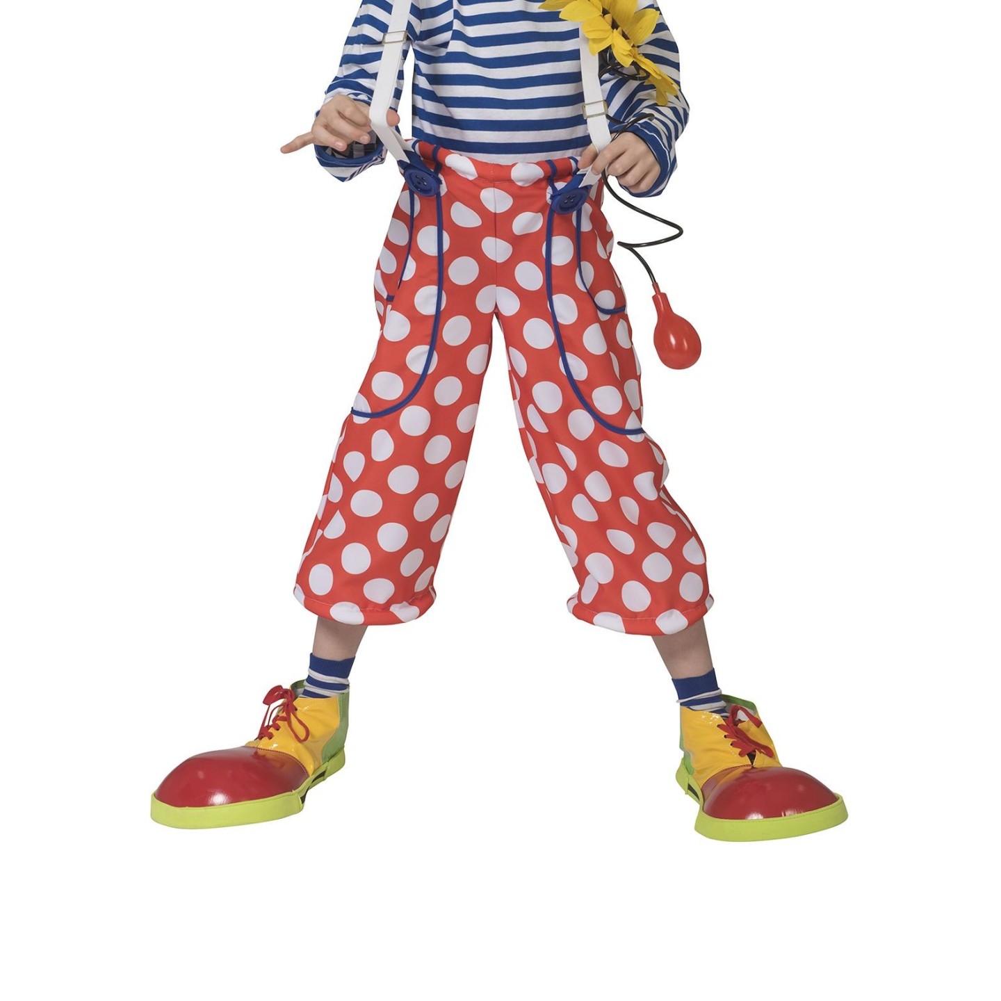 Clownsbroek kind carnaval kostuum clownspak 