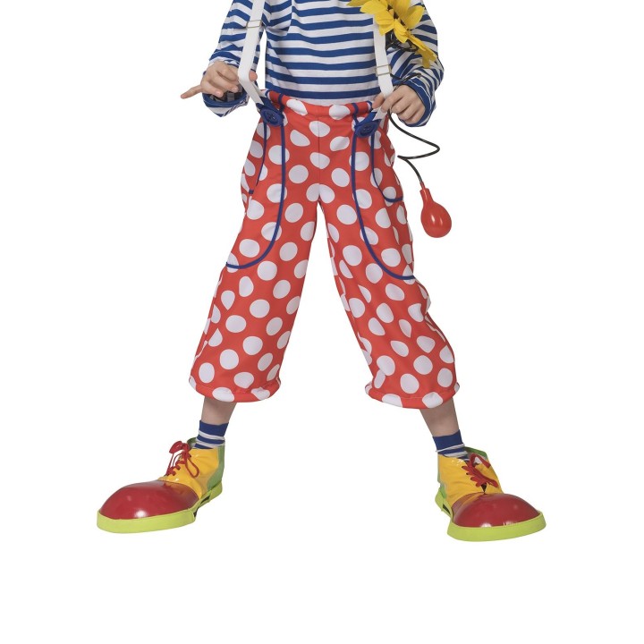 Clownsbroek kind carnaval kostuum clownspak 