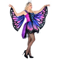 carnaval Vlinder kostuum volwassenen jurkje dames