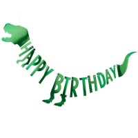 Dinosaurus slinger happy birthday dino feestartikelen kinderfeestje