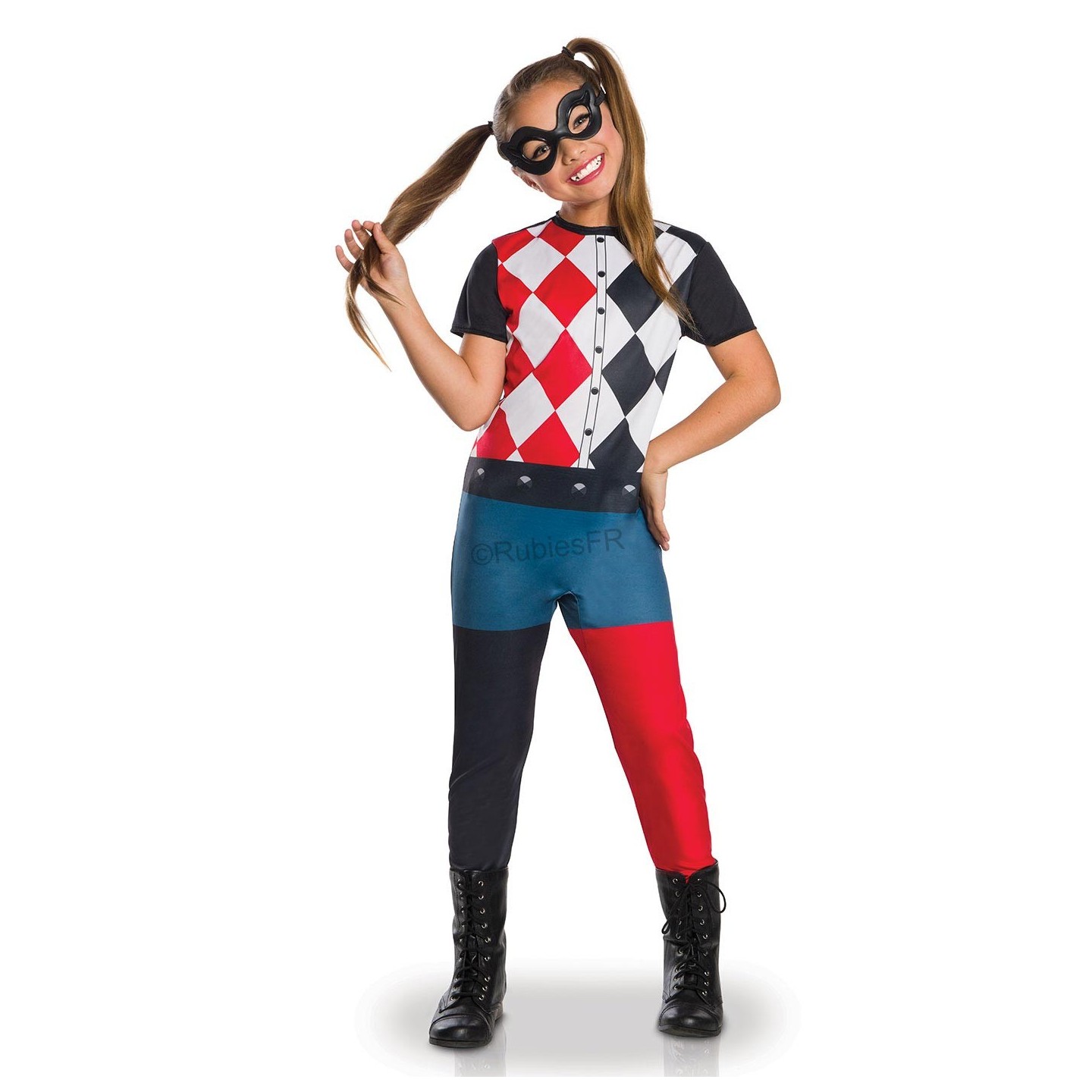 sponsor item verwijderen Harley Quinn kostuum kind - DC Superhero girls | Jokershop.be