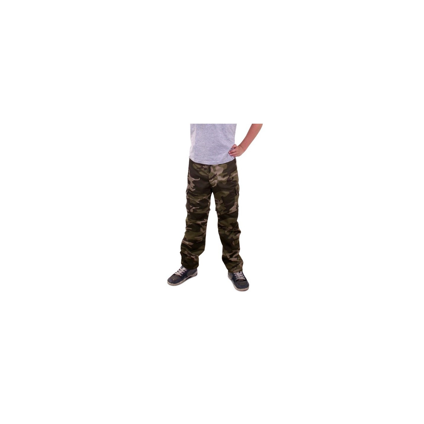 Nest Microbe Premisse Camouflage broek kind | Jokershop.be - Leger verkleedkleding