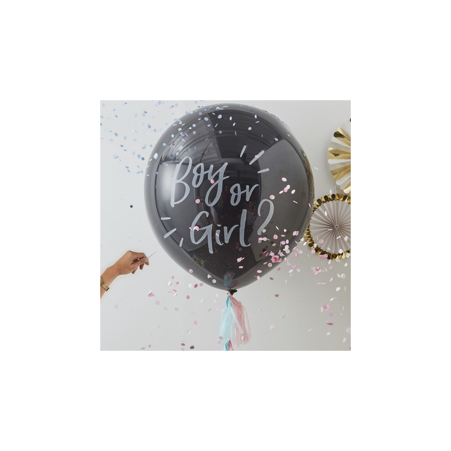 XXL ballon Gender Reveal boy girl