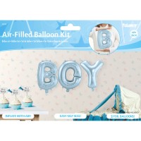Geboorte versiering ballonnen jongen decoratie