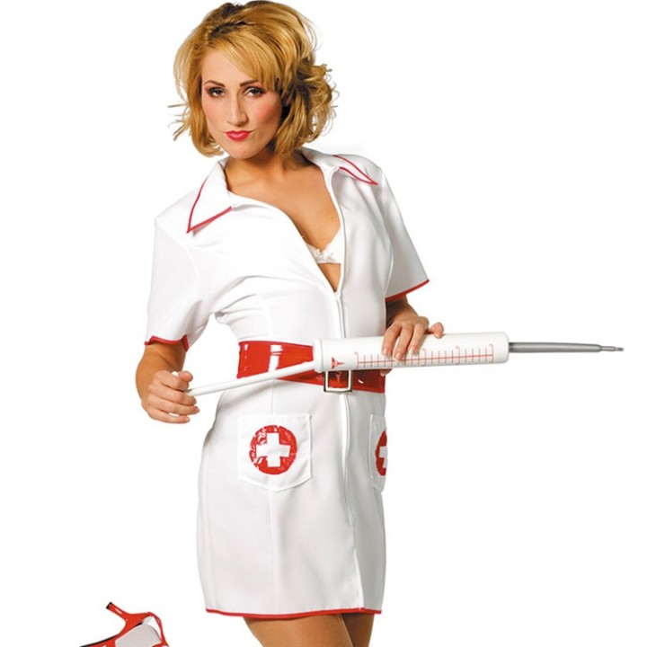 verpleegster kostuum dames carnaval pakje uniform