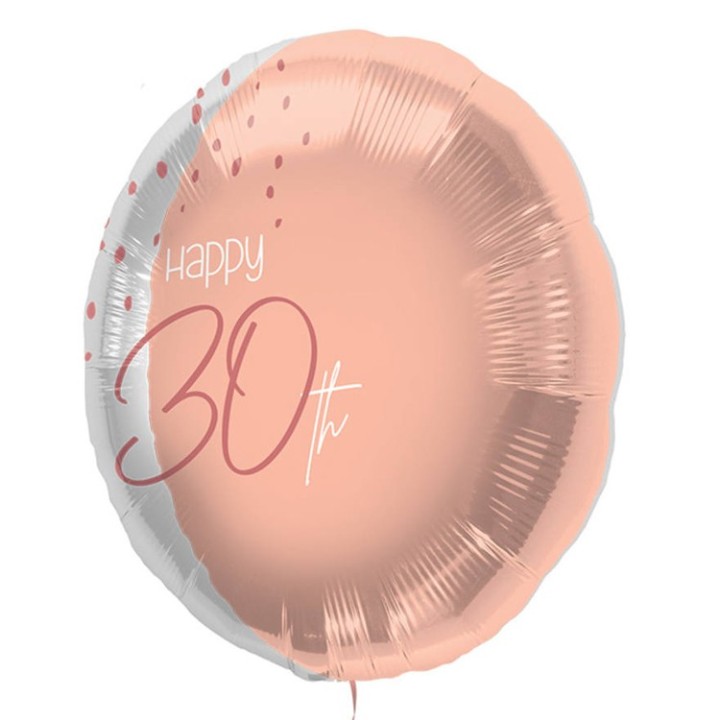 verjaardag folieballon 30 jaar versiering