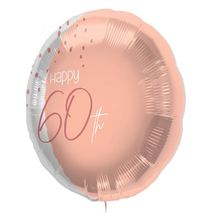 verjaardag folieballon 60 jaar versiering