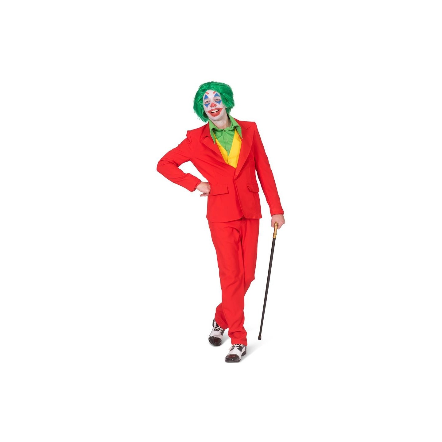 The Joker kostuum rood heren maatpak halloween