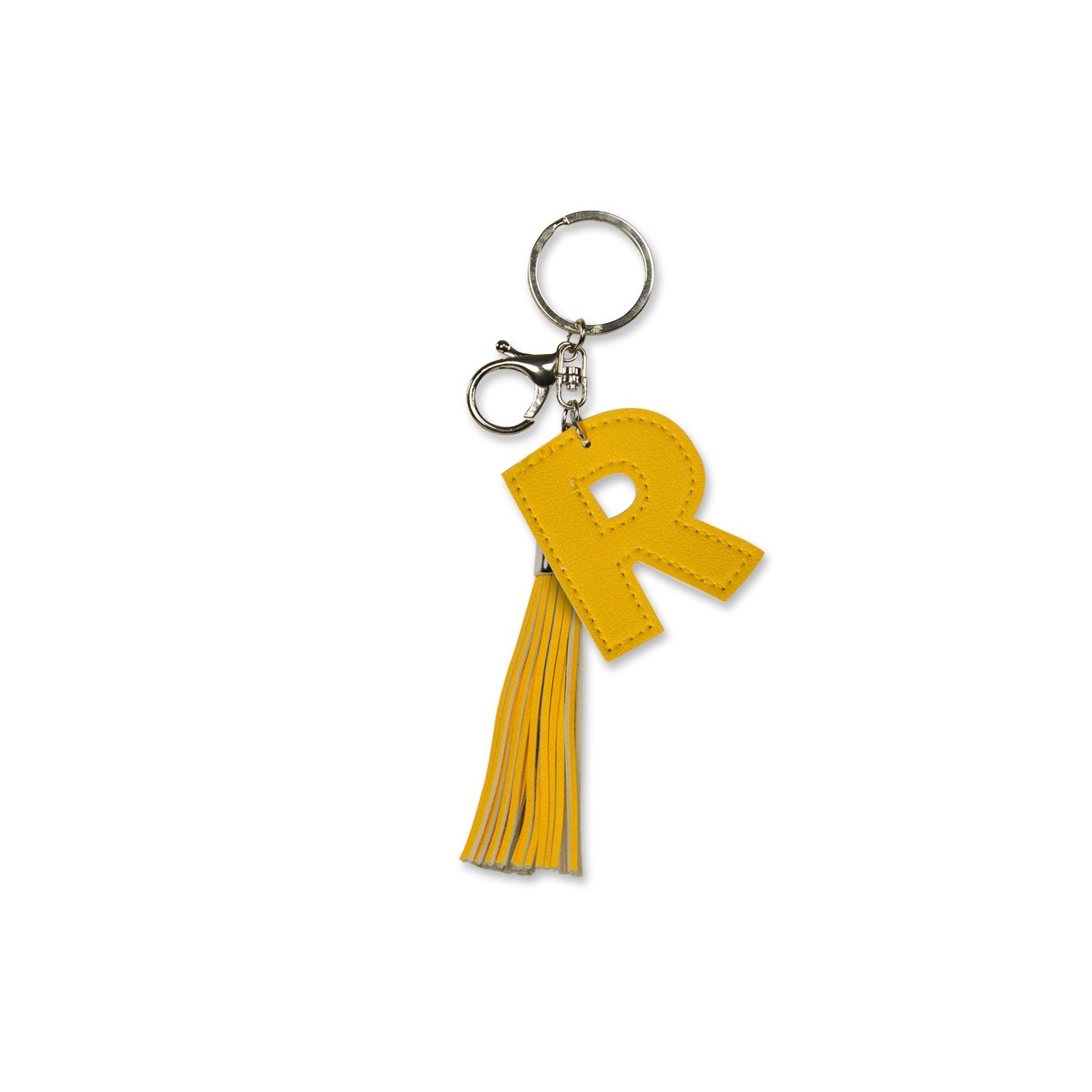 Tassel sleutelhanger letter R cadeautje