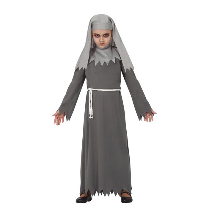 zombie non kostuum halloween nonnen kleed kind