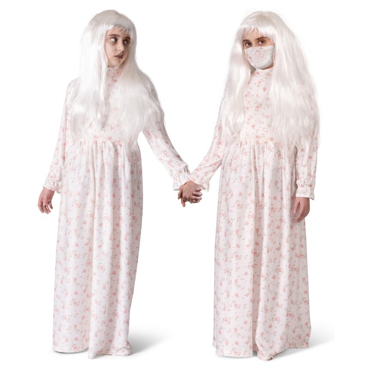 Nachtkleed kind halloween kostuum geest grootmoeder