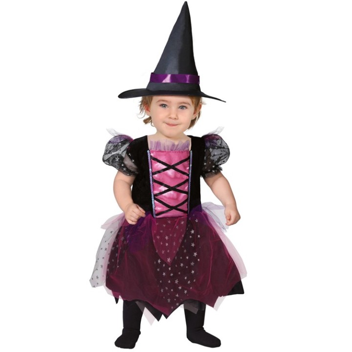 baby halloween kostuum heksen pakje jurkje