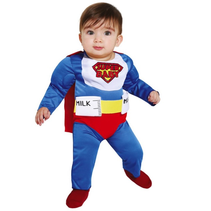 Superman pakje Baby Milkman carnaval kleding