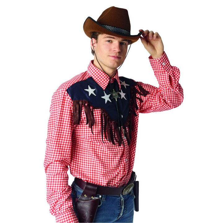 Cowboy hemd heren Western shirt carnaval