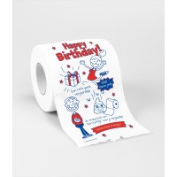 grappig Toiletpapier happy birthday