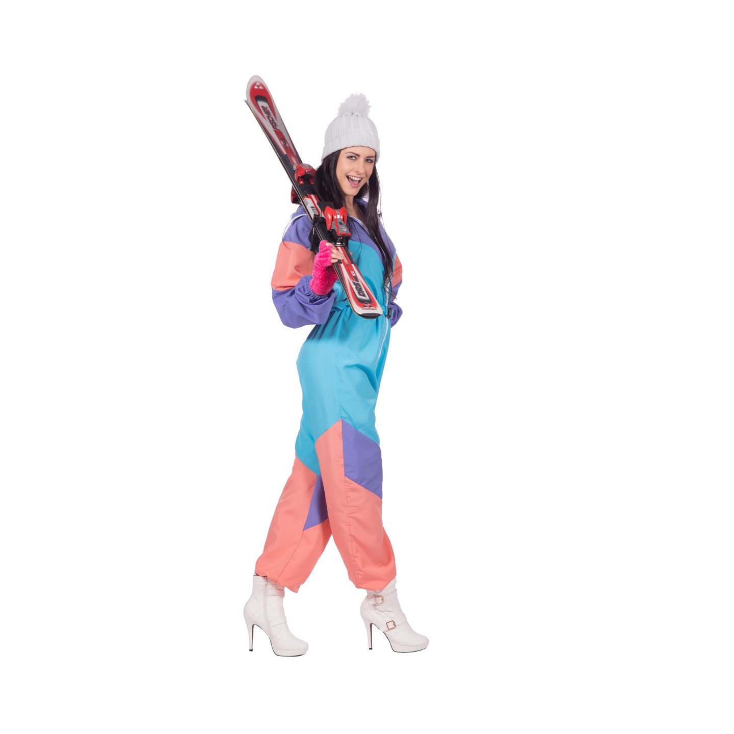 Inwoner Labe plaag Retro skikpak dames voor Carnaval of Verkleedfeesten | Jokershop.be