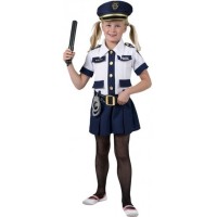 politiepak kind carnaval politie kostuum meisjes