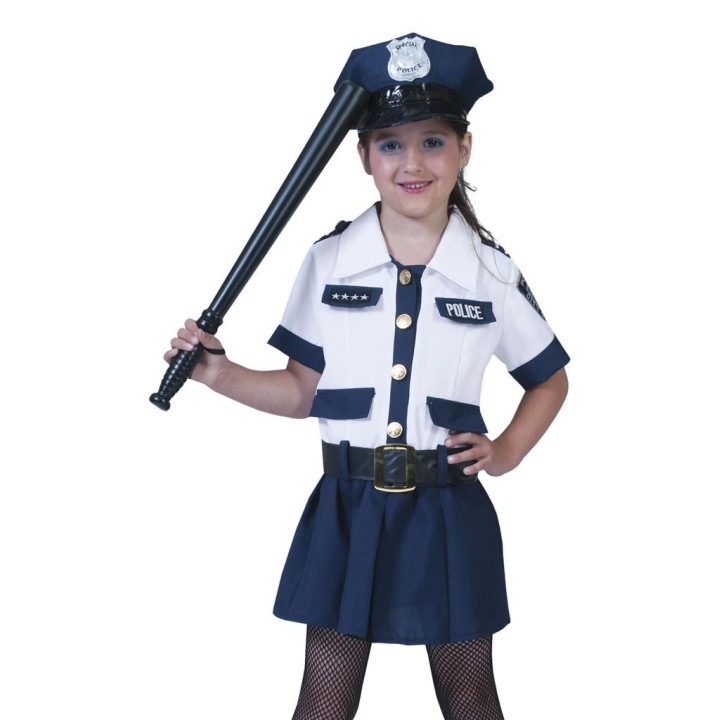 politiepak kind carnaval politie kostuum meisjes