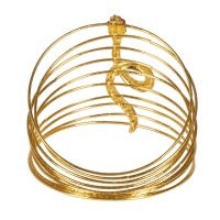 Cleopatra snake armband goud carnaval