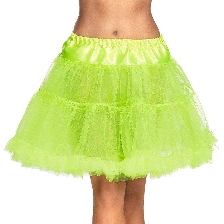 fluo neon groene petticoat carnaval