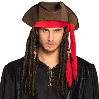 Bijproduct Reparatie mogelijk Gasvormig Jack Sparrow hoed - Piratenhoed | Jokershop.be - Verkleedwinkel