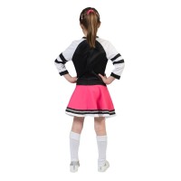 Cheerleader Pakje kind carnaval roze jurkje