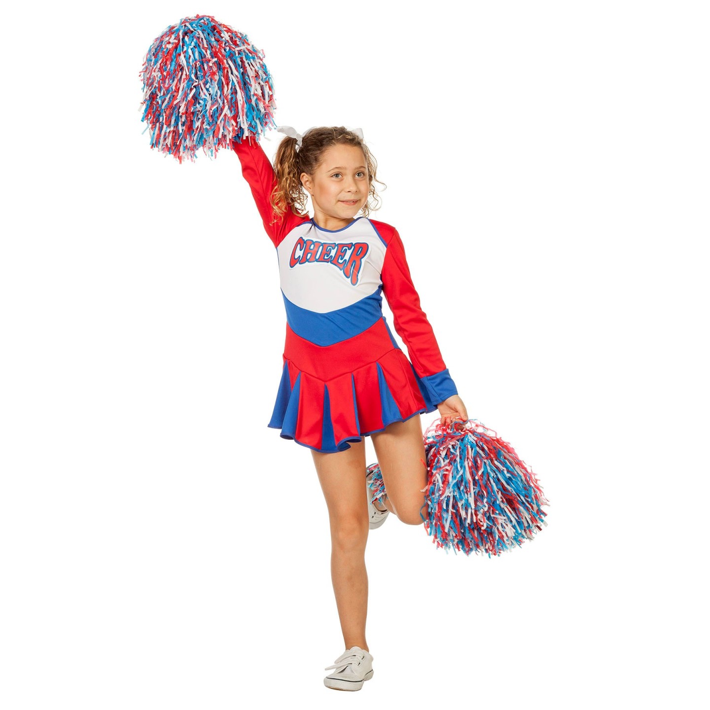 Vies tapijt bonen Cheerleader pakje kind jurkje | Jokershop.be - Verkleedwinkel