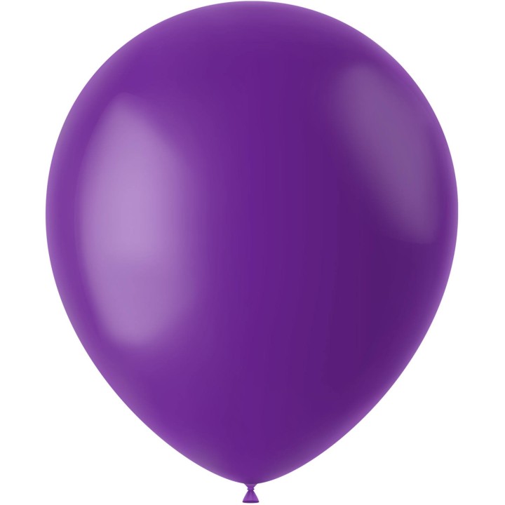 paarse ballonnen latex mat mauve