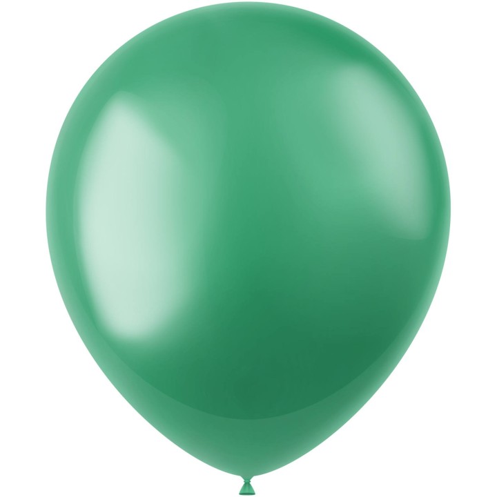 groene ballonnen latex metallic donkergroen