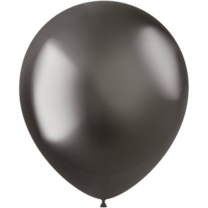 metallic zwarte ballonnen latex