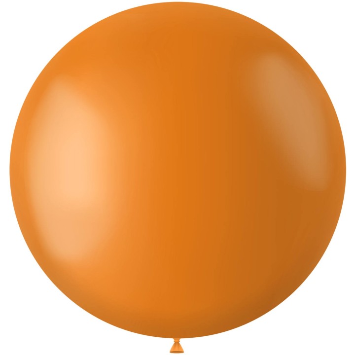 oranje grote XL ballonnen latex matte