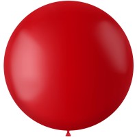Rode XL ballon Ruby Red mat 78 cm