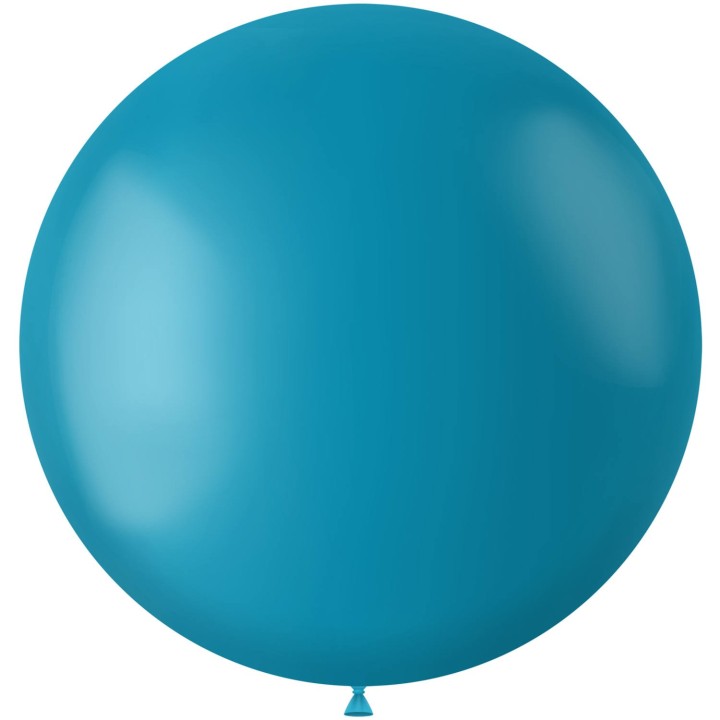 Turquoise xl grot reuze Ballon