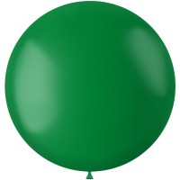 Groene XL ballon mat Pine Green 78 cm