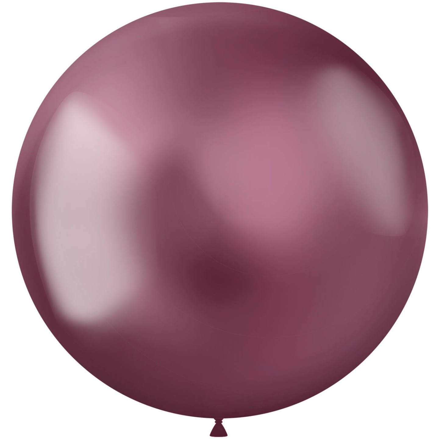 roze XL ballonnen latex metallic shine