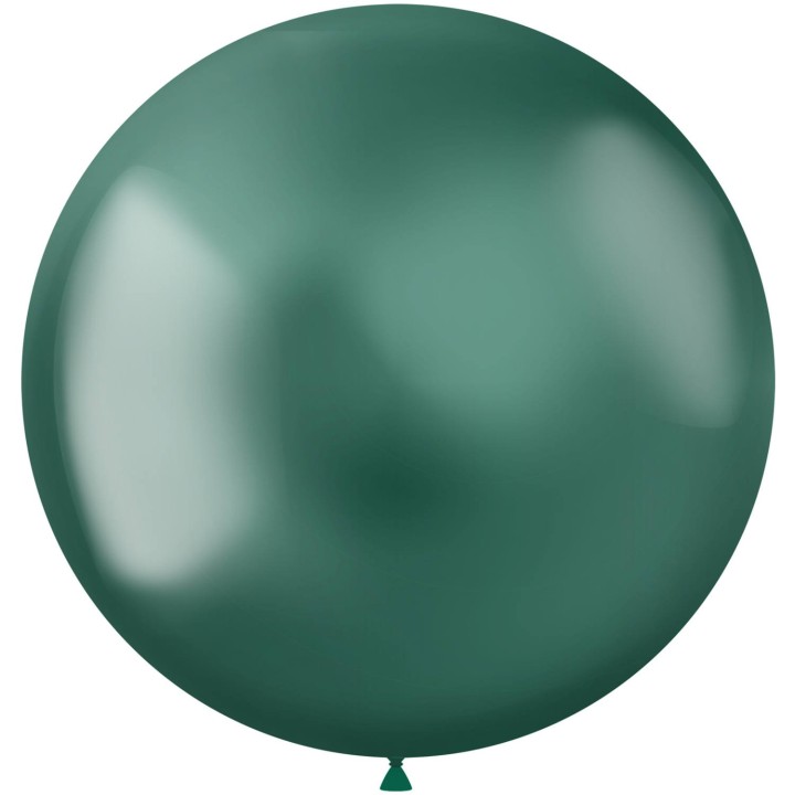 groene xl ballonnen metallic donkergroen