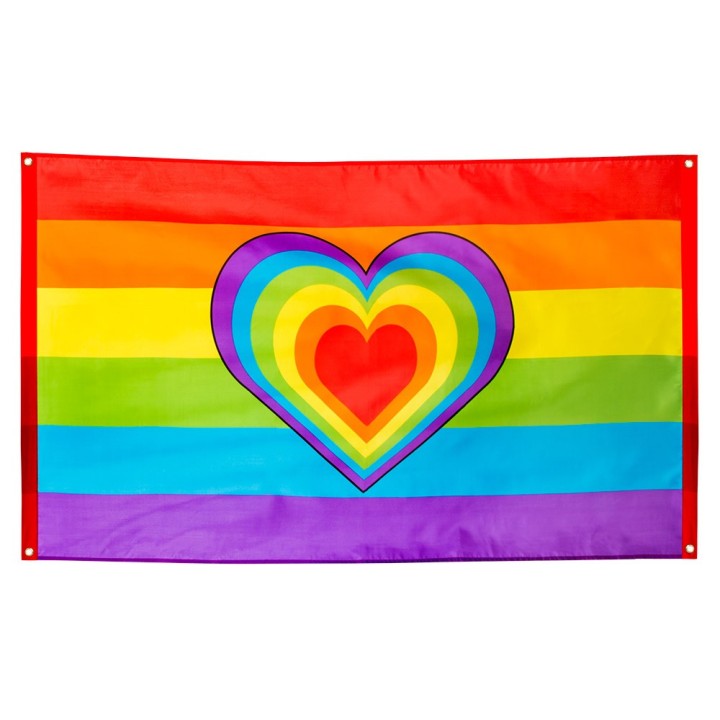 Regenboog vlag hart holebi vredesvlag kopen