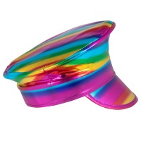 pet regenboog kleuren kepie carnaval accessoires