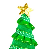 Kerst diadeem Cute Pine kerstmuts kerstboom denneboom