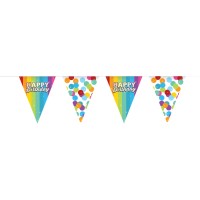verjaardag versiering vlaggenlijn happy birthday decoratie 